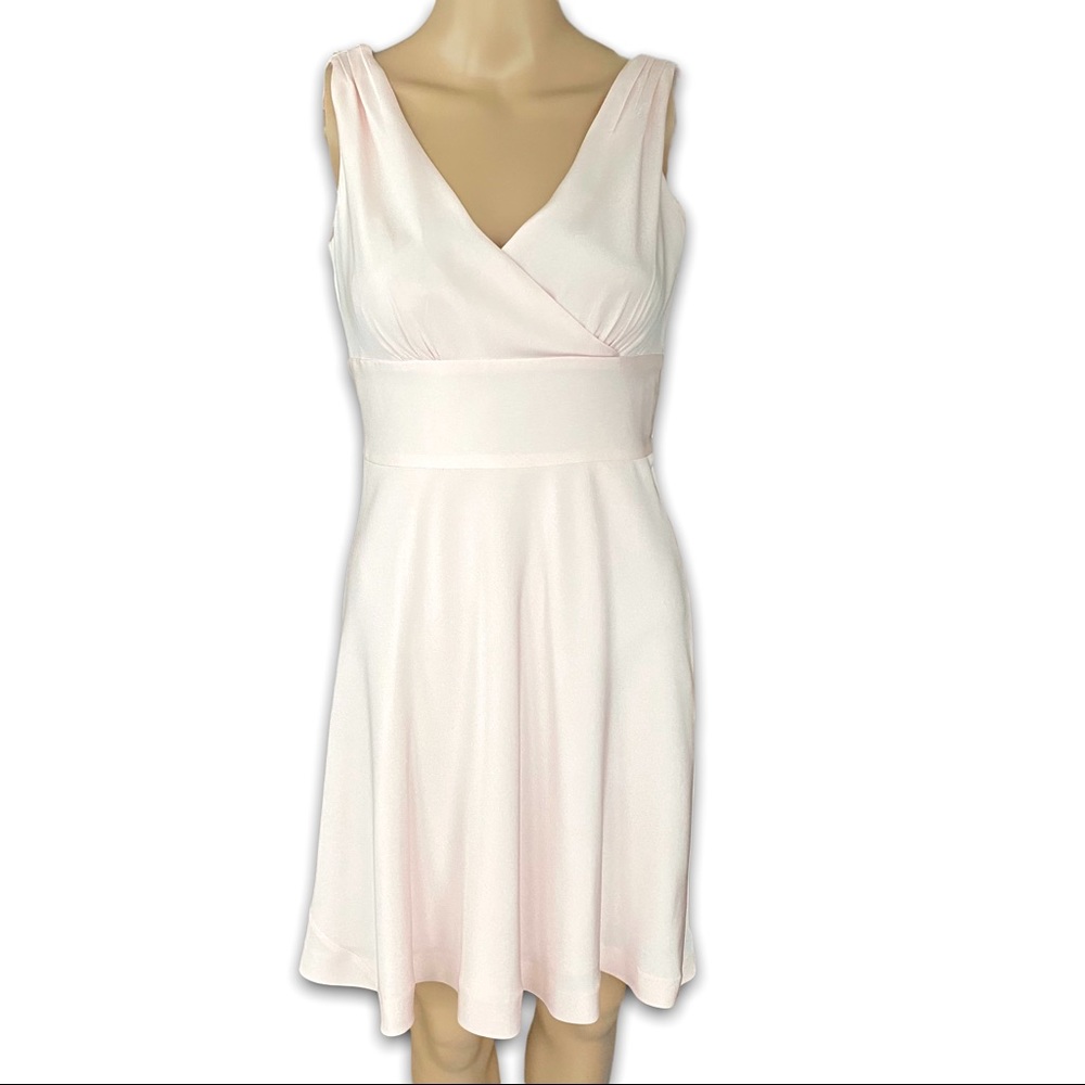 J. Crew 100% Silk Dress Soft Pink Size 2